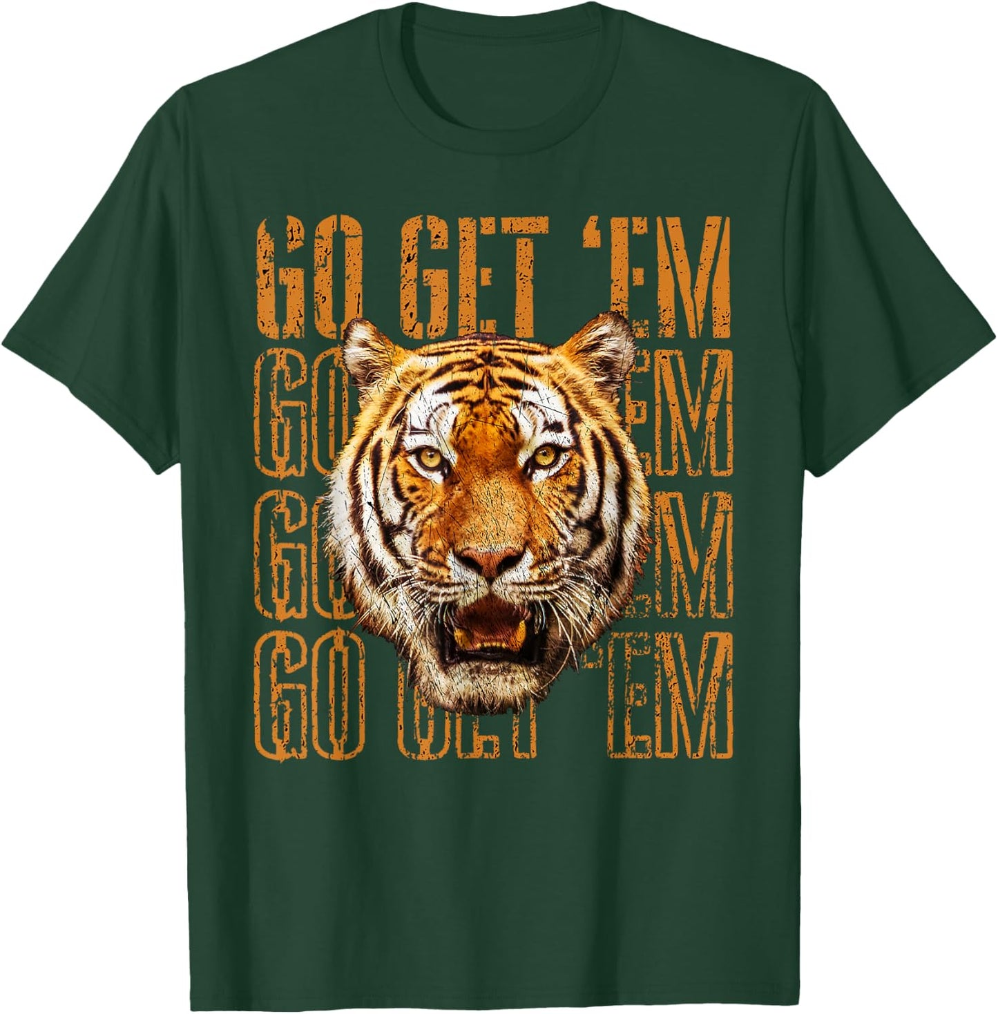 Go get [em Tiger, , Toddler, Boys, Girls, Graphic T-Shirt - T-Shirt | Forest