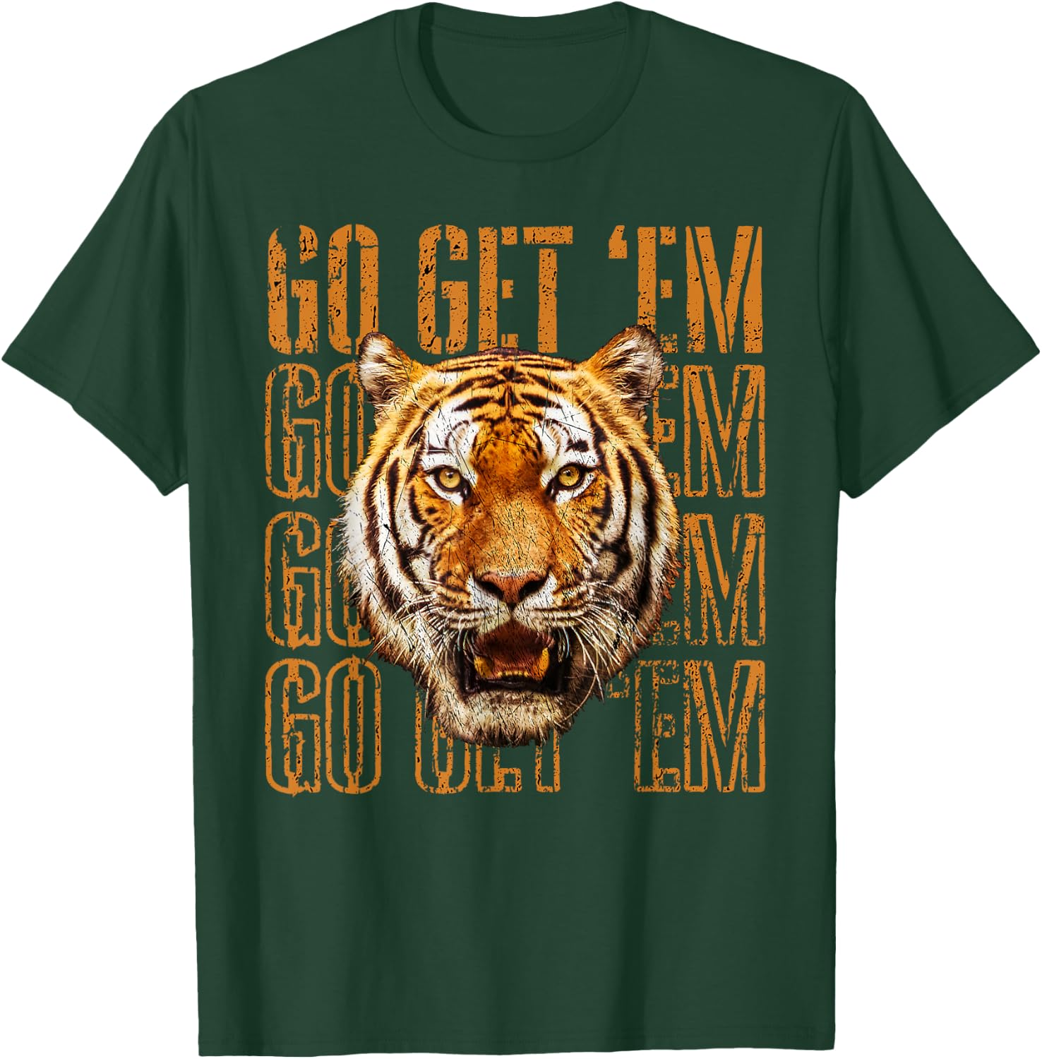 Go get [em Tiger, , Toddler, Boys, Girls, Graphic T-Shirt - T-Shirt | Forest