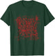 Pierce The Veil - Misadventures Cover in Red Print T-Shirt - T-Shirt | Forest