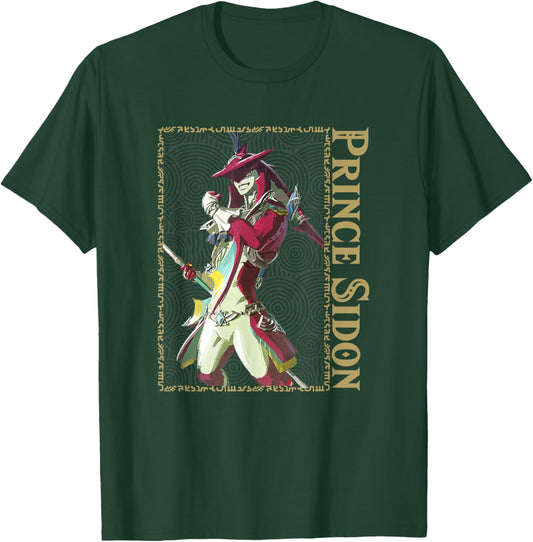 The Legend of Zelda: Breath of the Wild Prince Sidon Box Up T-Shirt - T-Shirt | Forest