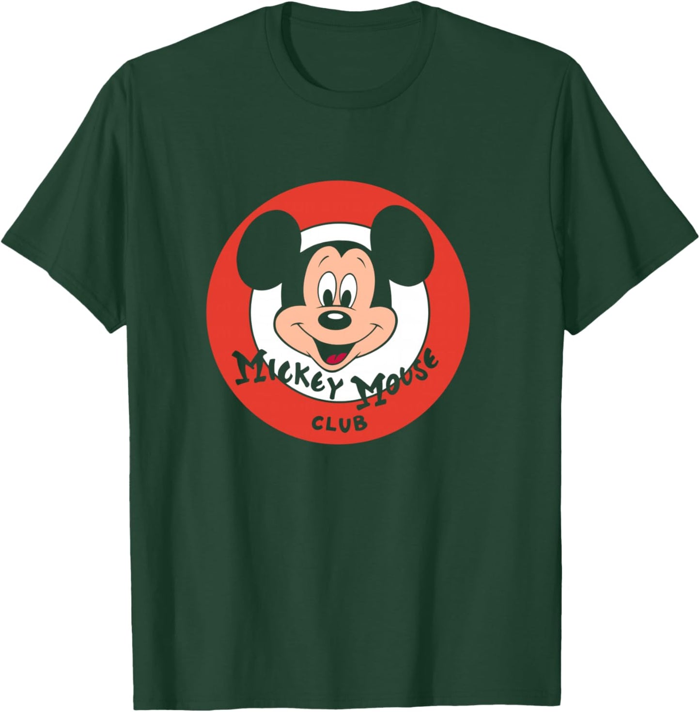Disney Mickey and Friends Retro Classic Mickey Mouse Club T-Shirt - T-Shirt | Forest
