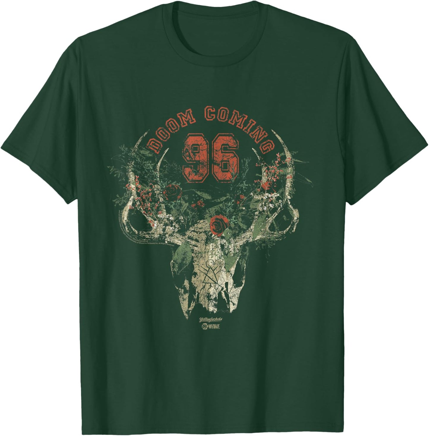 Yellowjackets Doom Coming Symbol T-Shirt - T-Shirt | Forest
