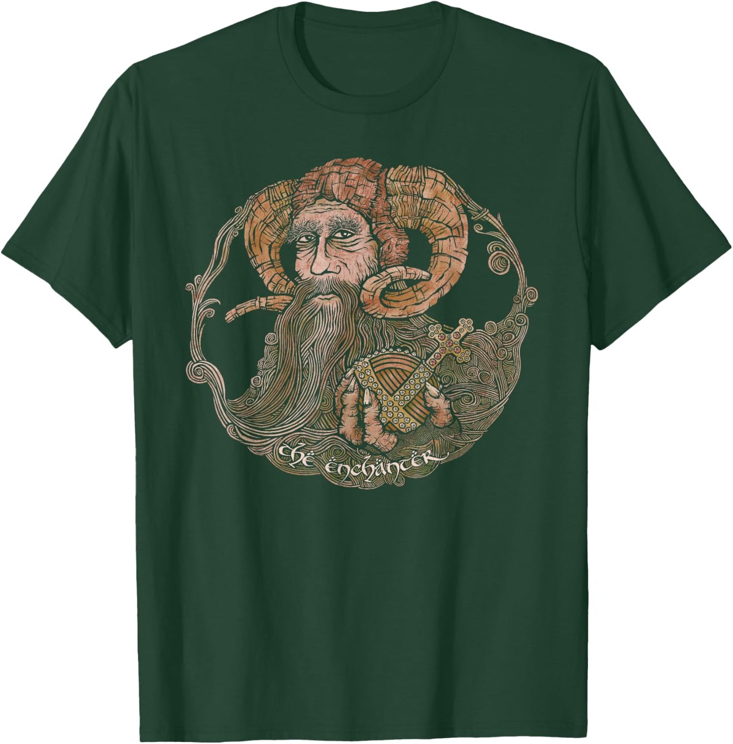 The Wizard Enchanter T-Shirt - T-Shirt | Forest