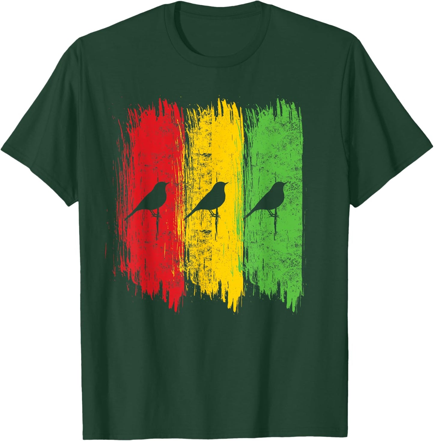 Good Rastafari Music Vibes Only Rasta Jamaika Reggae T-Shirt - T-Shirt | Forest