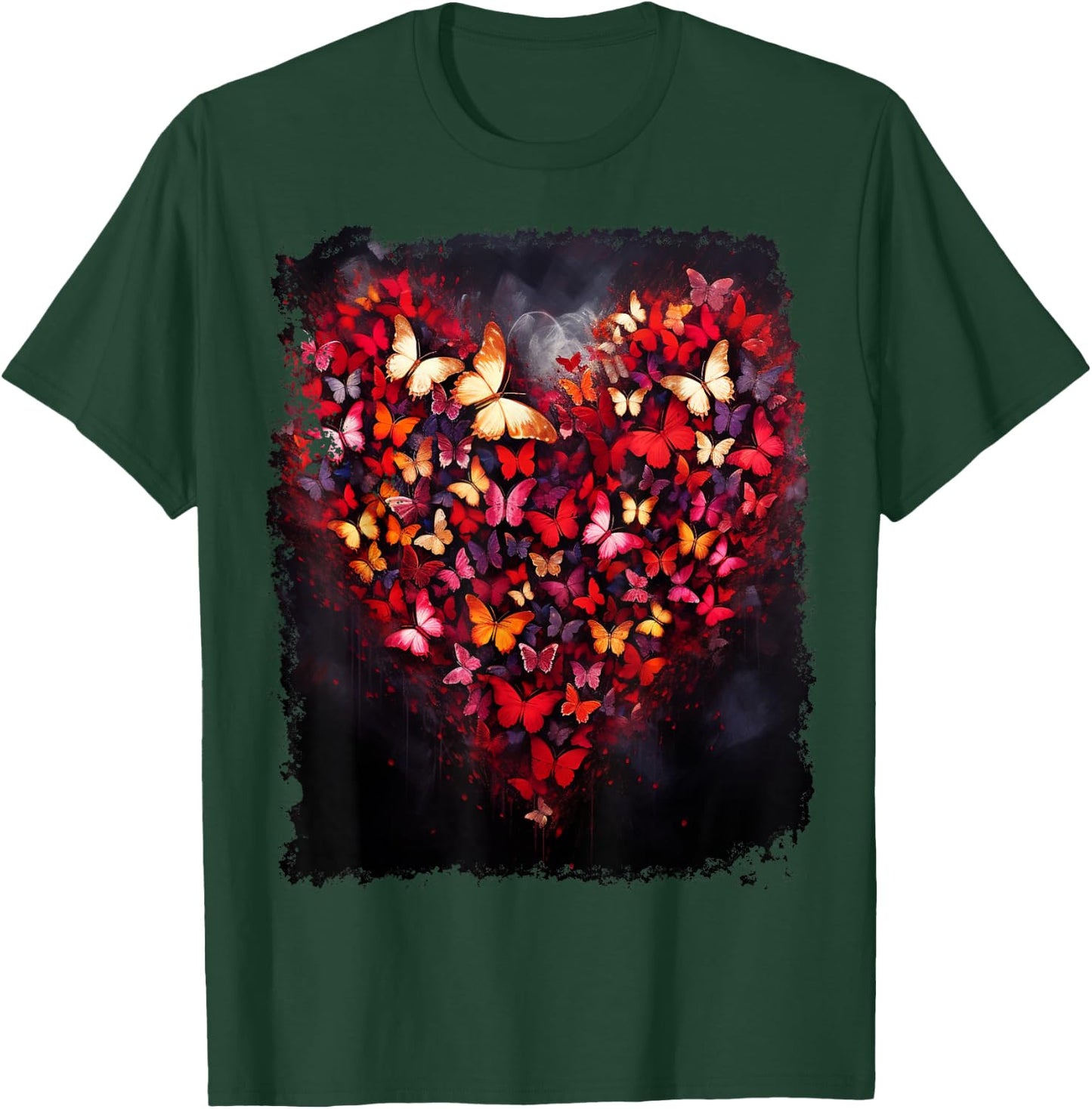 Butterfly Valentines Day T-Shirt - T-Shirt | Forest