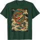 Vintage Dragon Japanese Graphical Art Retro Tattoo T-Shirt - T-Shirt | Forest
