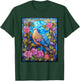 Stained Glass Style Mourning Dove T-Shirt - T-Shirt | Forest