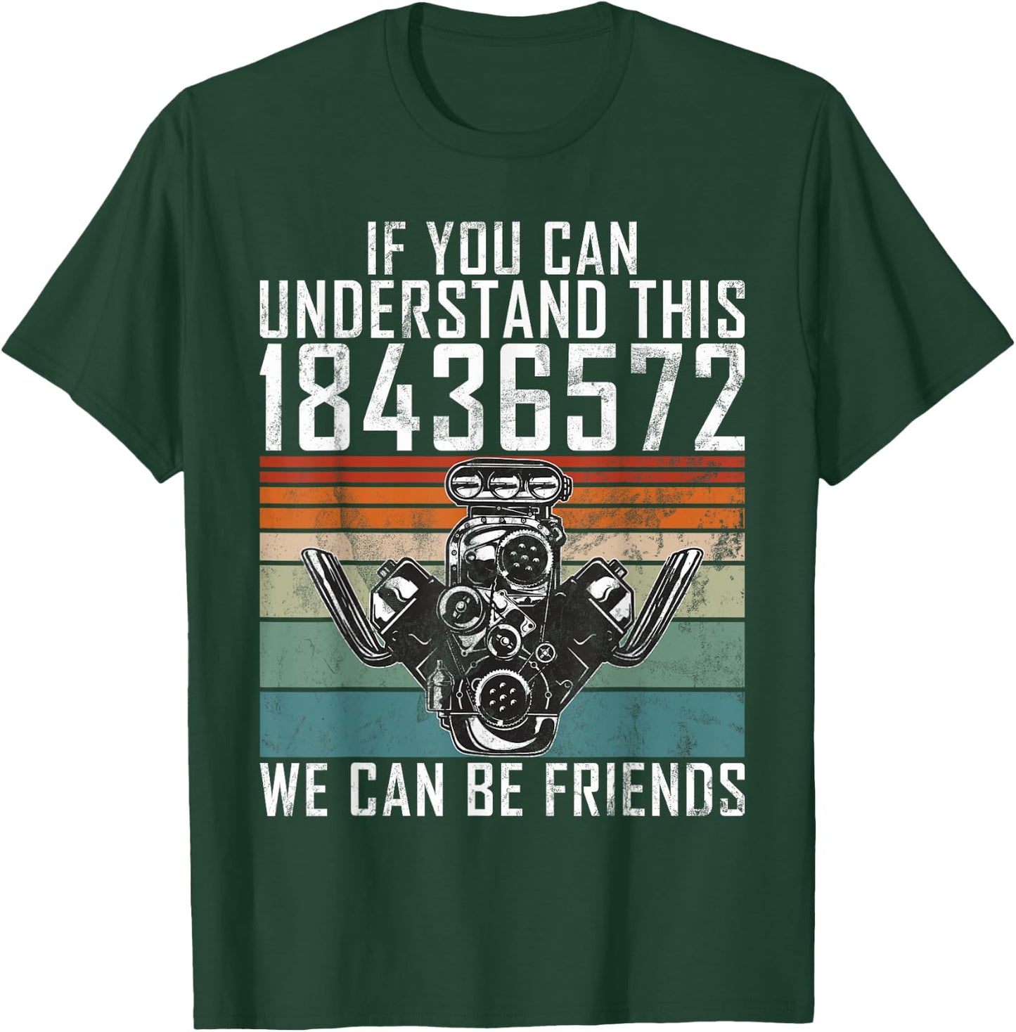 Funny Muscle Car T-Shirt - T-Shirt | Forest