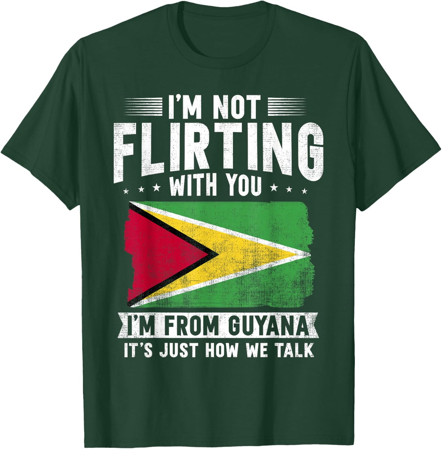 Guyana Flag Guyanese Guyana T-Shirt - T-Shirt | Forest