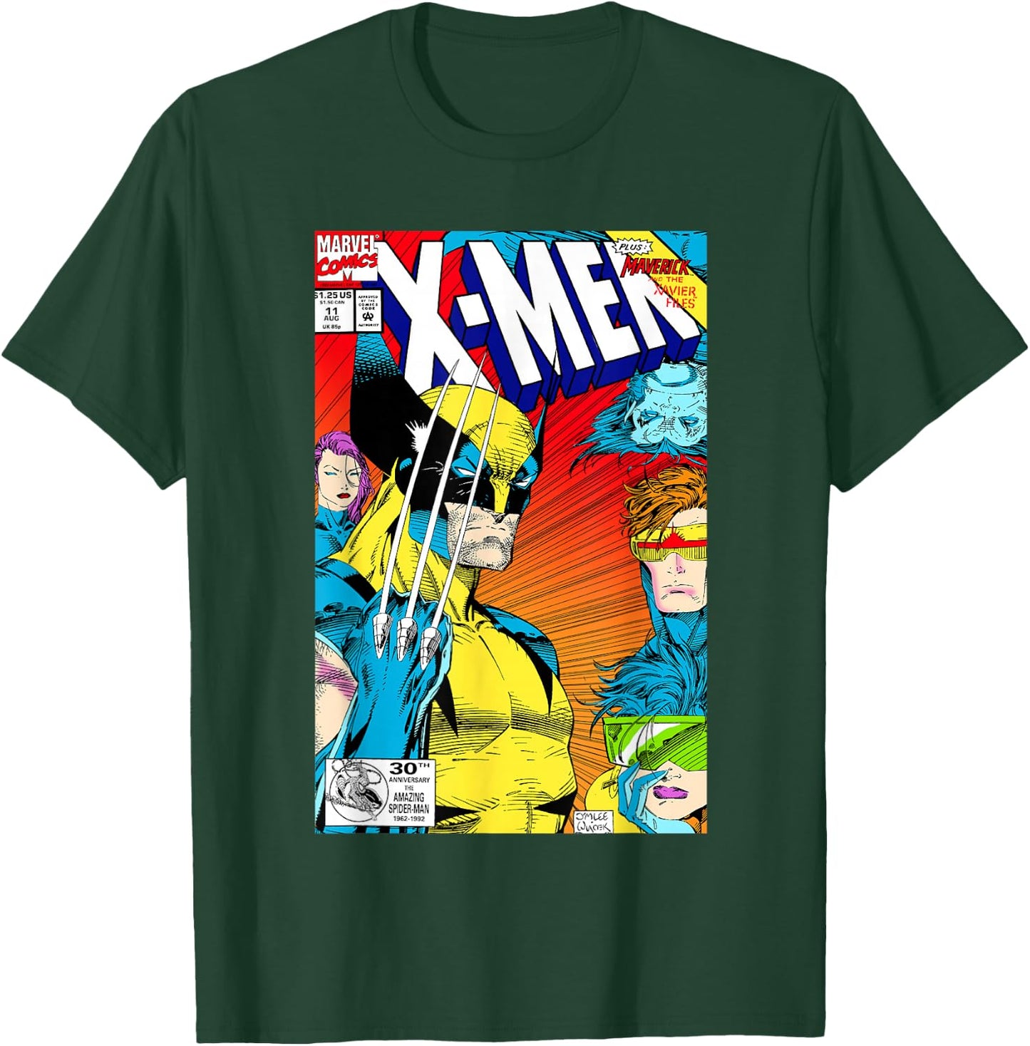 Marvel X-Men The X-Cutioner's Song Comic Book Cover T-Shirt - T-Shirt | Forest
