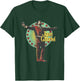 Juan Gabriel Red Suit and Wine Glass T-Shirt - T-Shirt | Forest