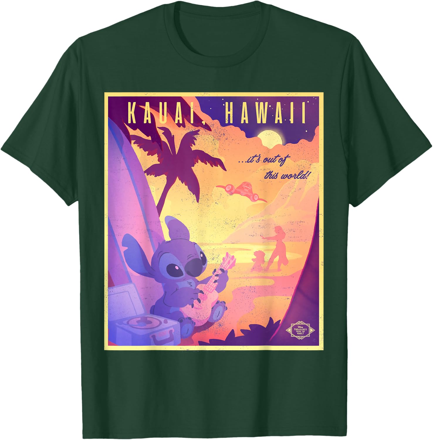 Disney Lilo & Stitch Kauai Hawaii It's Out of This World T-Shirt - T-Shirt | Forest