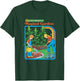 Steven Rhodes Magical Mushroom Garden Retro Dark Humor T-Shirt - T-Shirt | Forest