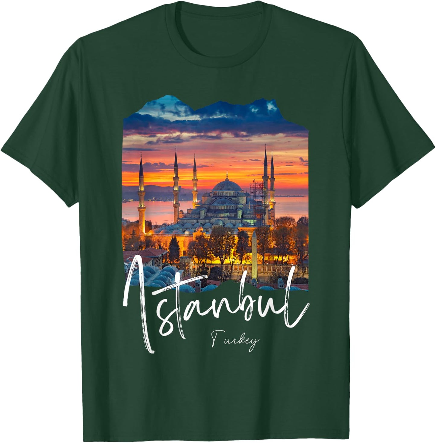 Istanbul Turkey Souvenir / Istanbul T-Shirt - T-Shirt | Forest