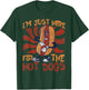 Hot Dog Adult I'm Just Here for The Hot Dogs T-Shirt - T-Shirt | Forest