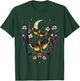 Moths with moon, flowers, butterfly, Wicca, goth, night T-Shirt - T-Shirt | Forest