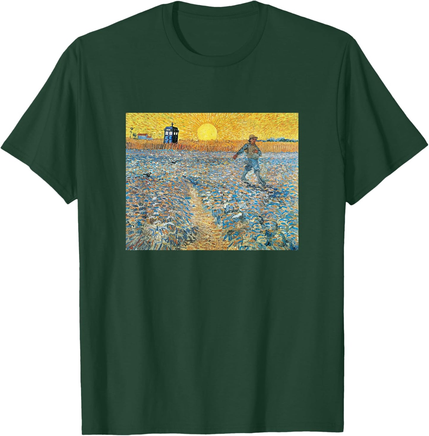Sower at Sunset Doctor Visit T-Shirt - T-Shirt | Forest