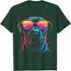 Pit Bull Mom Dog Lover Colorful Artistic Pitbull Owner Women T-Shirt - T-Shirt | Forest