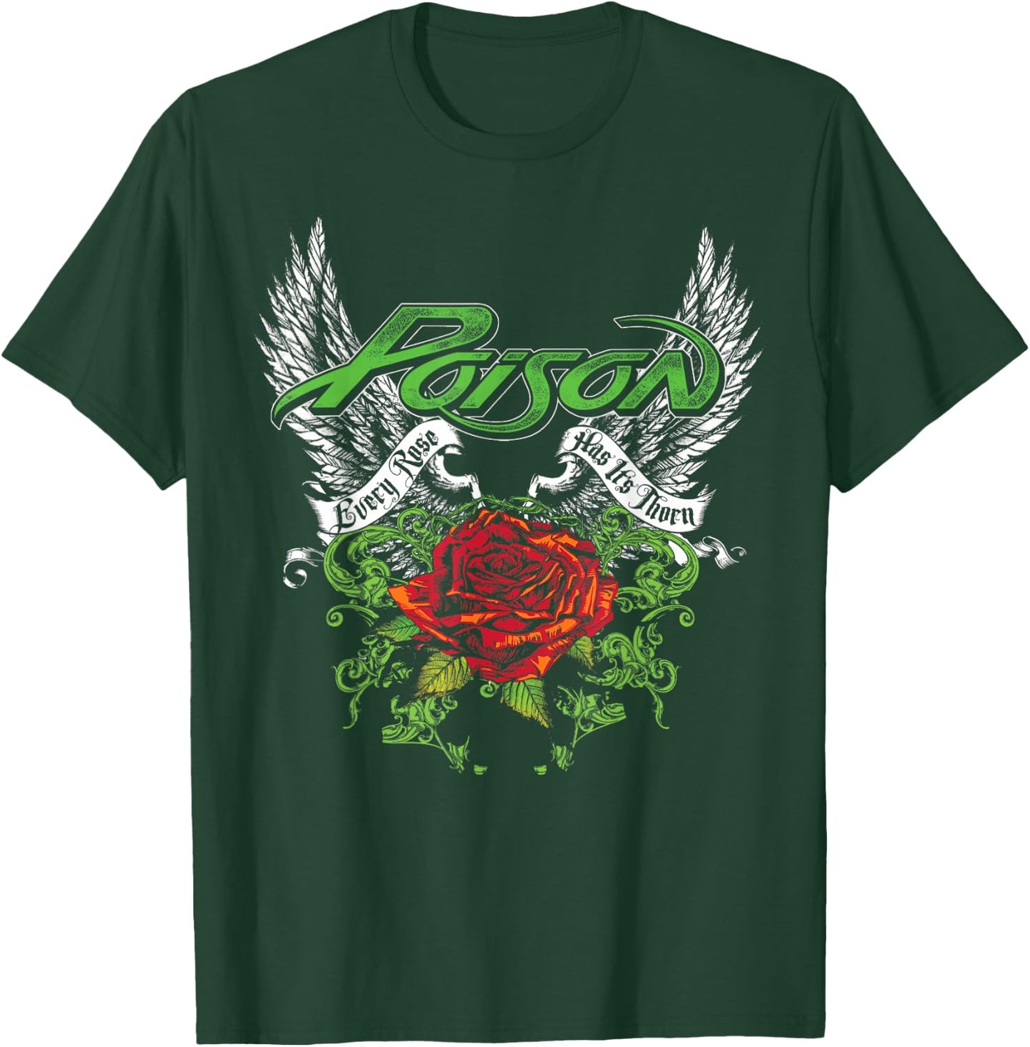 Poison - Thorns & Wings T-Shirt - T-Shirt | Forest