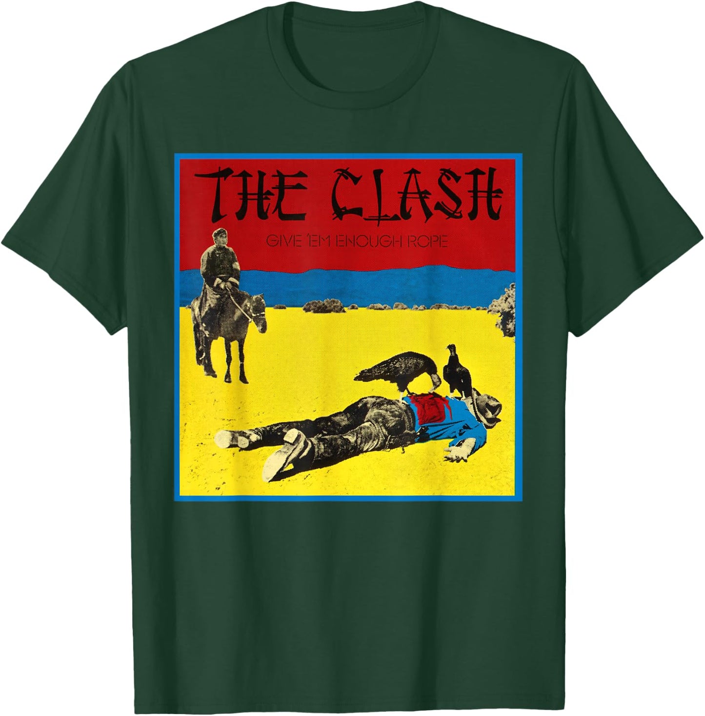 The Clash - Give 'Em Enough Rope T-Shirt - T-Shirt | Forest