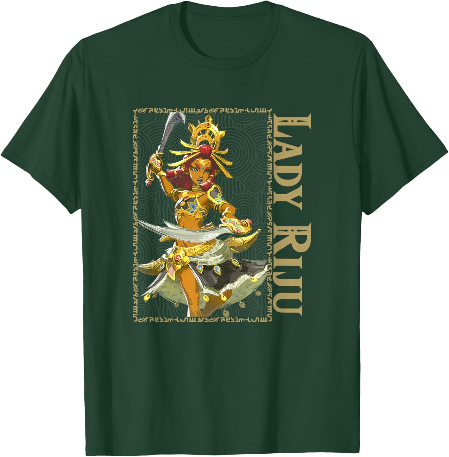 The Legend of Zelda: Breath of the Wild Lady Riju Pure Hero T-Shirt - T-Shirt | Forest