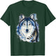 Vintage wolf Shirt wolf women Lovers for boys and girls T-Shirt - T-Shirt | Forest