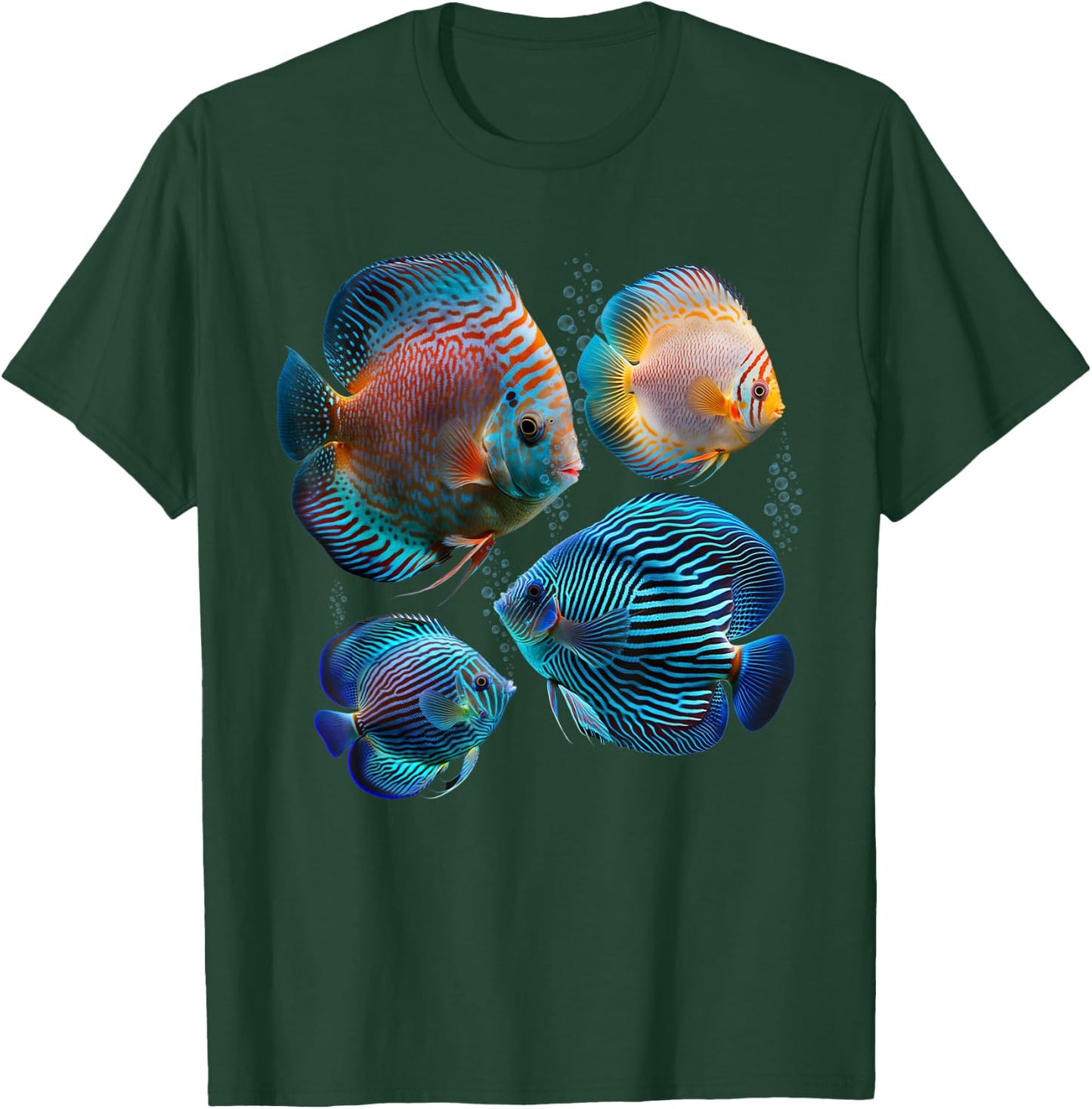 Discus Fish For Fishkeeping Aquariums Lover T-Shirt - T-Shirt | Forest