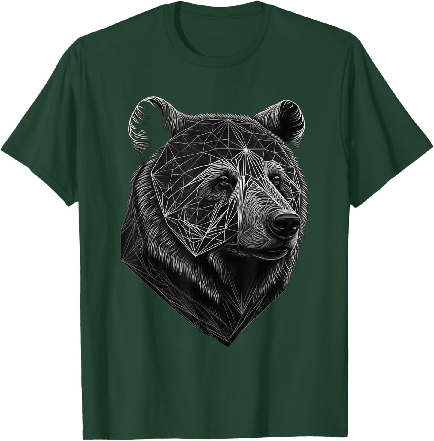 Bear wild animals art animal print animal motif bear T-Shirt - T-Shirt | Forest