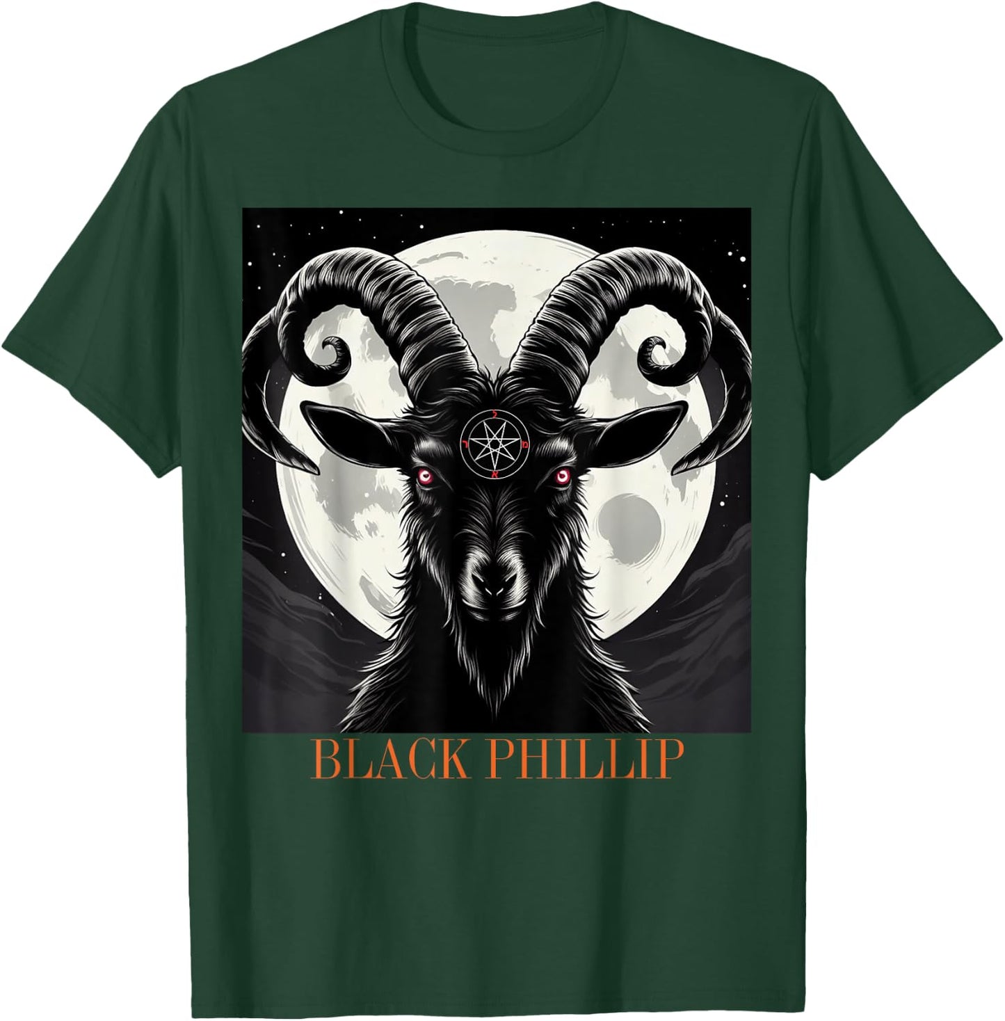 The Goat Baphomet Black Phillip T-Shirt - T-Shirt | Forest