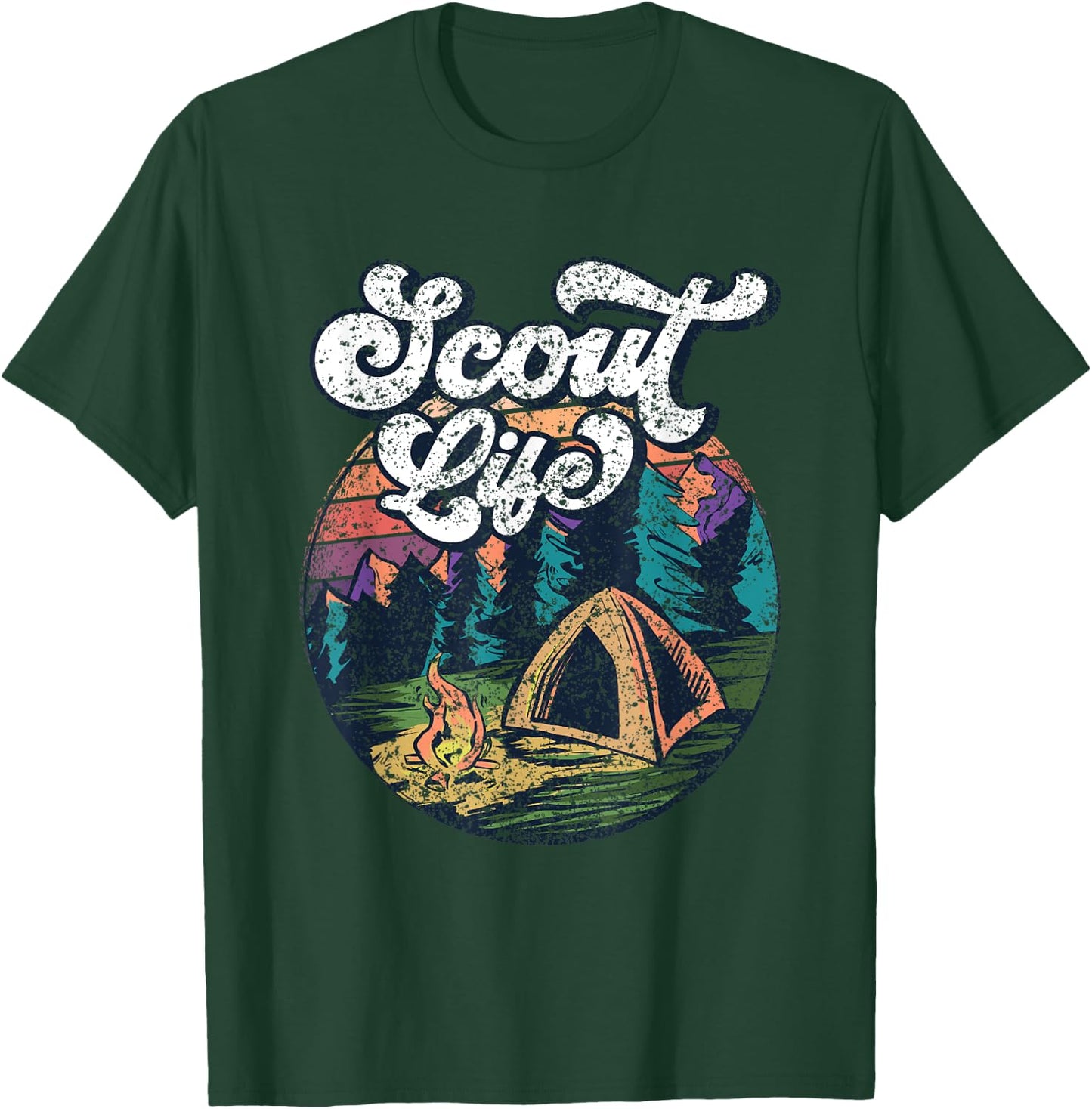 Scout Life Scouting Scouts Outdoor Hiking T-Shirt - T-Shirt | Forest