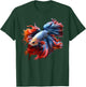 Colorful Fish Make Life Betta Fighting Fish Nano Aquarium T-Shirt - T-Shirt | Forest