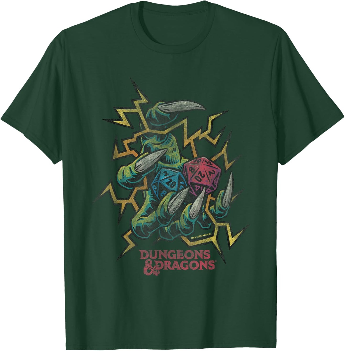 Dungeons & Dragons High Roller T-Shirt - T-Shirt | Forest