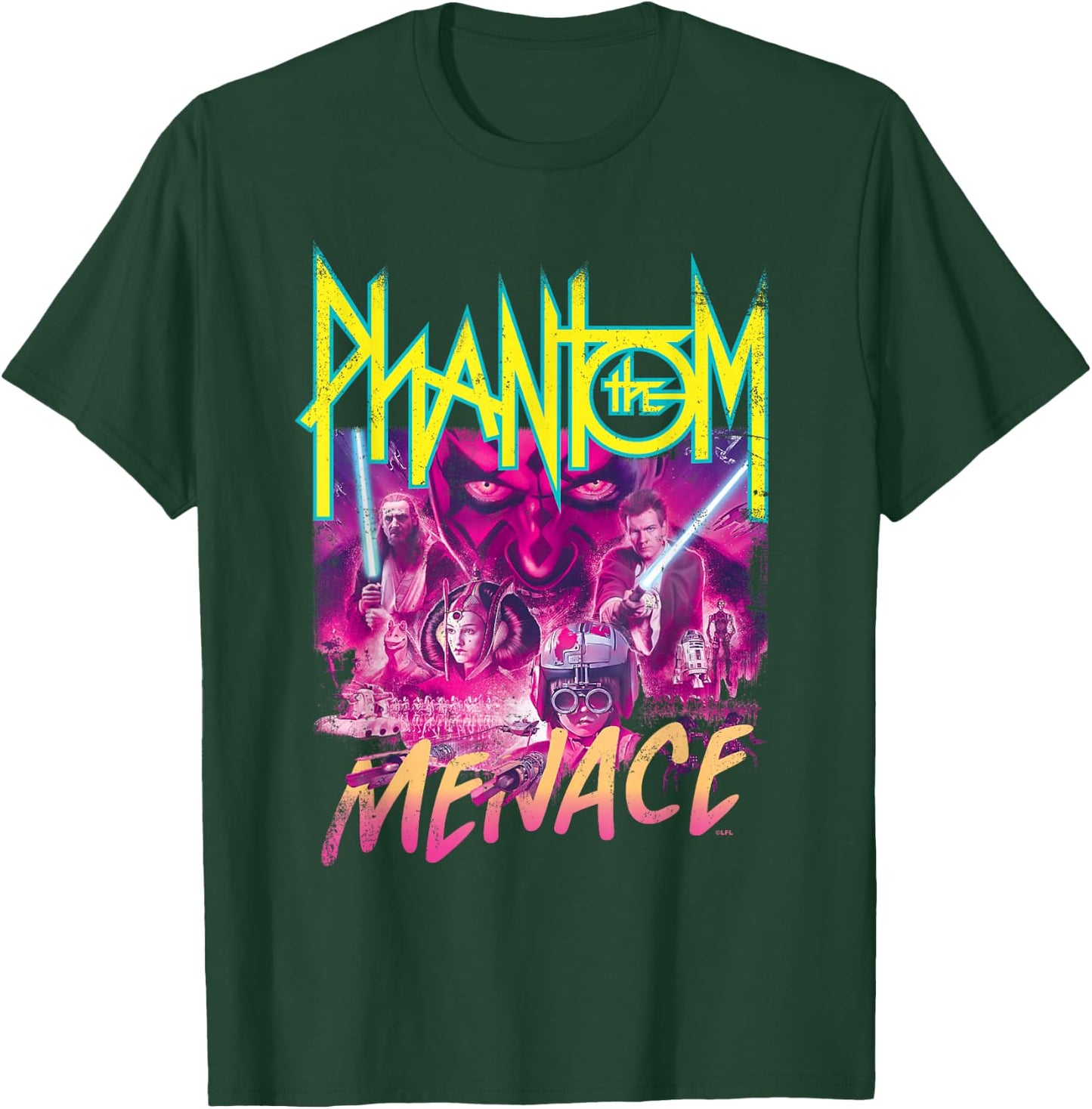 Star Wars: The Phantom Menace Band T-Shirt - T-Shirt | Forest