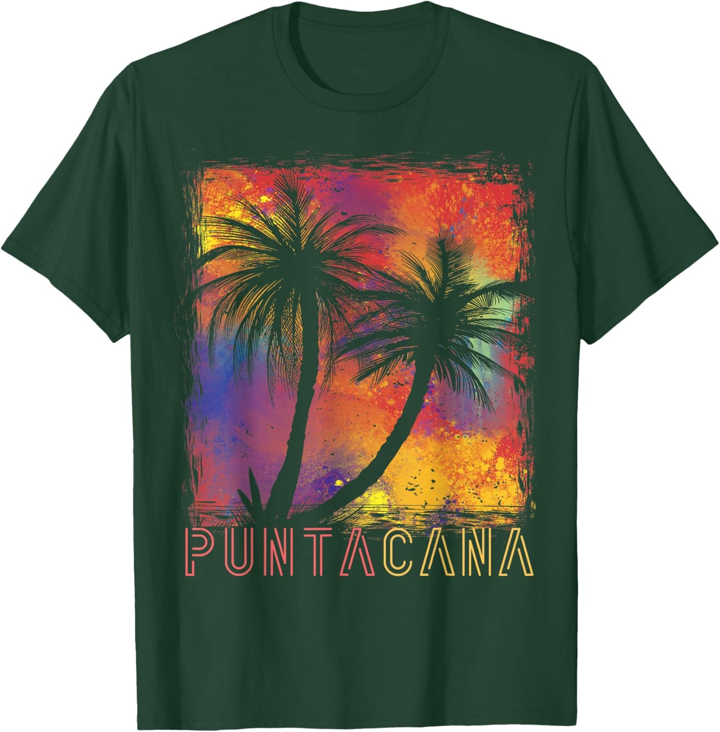 Punta Cana Vacation Dominican Beach Women T-Shirt - T-Shirt | Forest