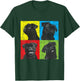 Colorful Pug Face Portrait - Dog Lover Puppy Pet Owner T-Shirt - T-Shirt | Forest