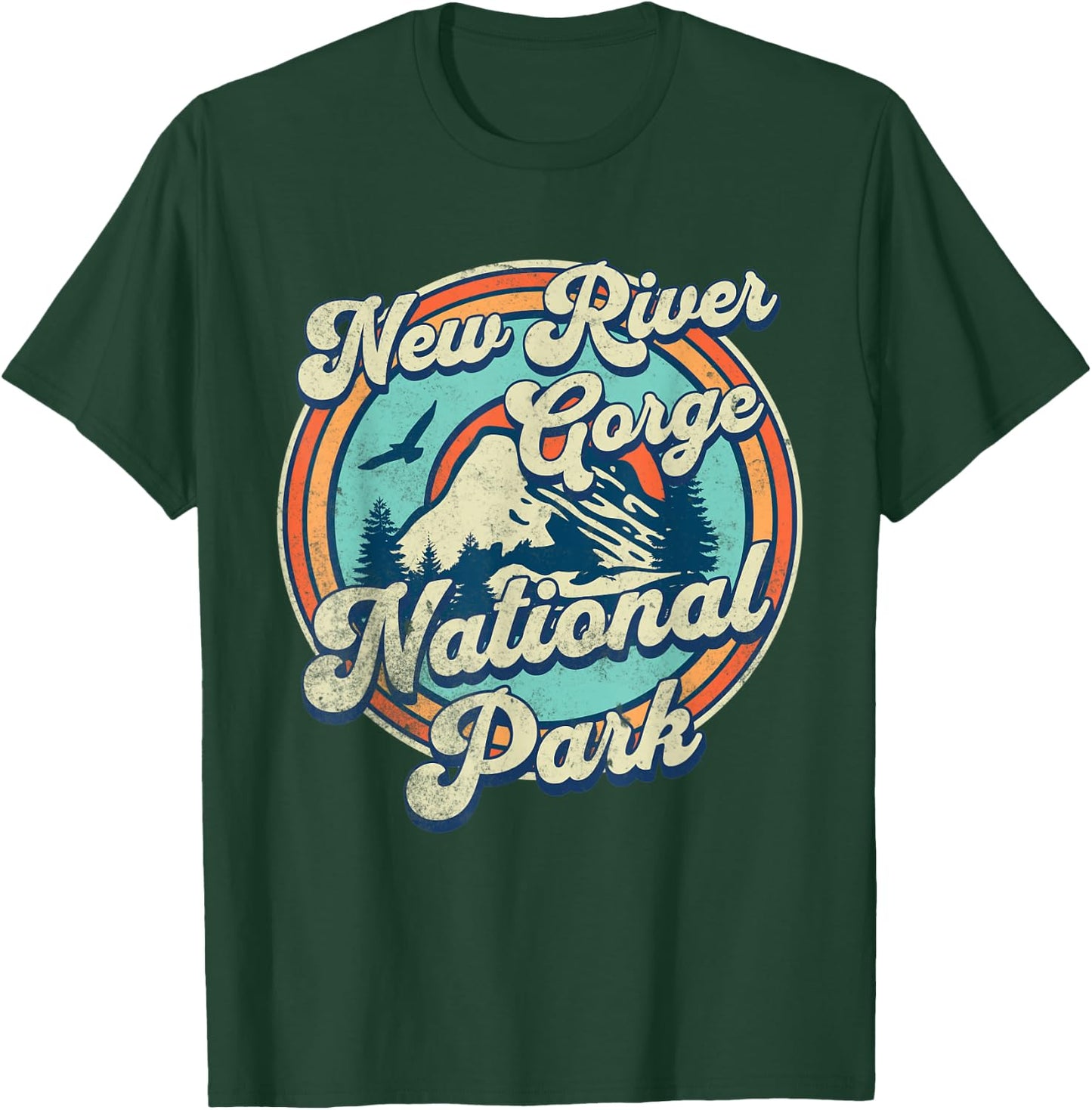 New River Gorge National Park T-Shirt - T-Shirt | Forest