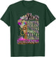 She is Beautiful Stronger Than The Storm Black Woman Queen T-Shirt - T-Shirt | Forest