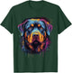Cute Rottweiler Dog Lover Colorful Men Women Boys Girls T-Shirt - T-Shirt | Forest
