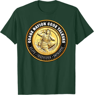 Commemorative Osage Nation Code Talkers for Heritage T-Shirt - T-Shirt | Forest