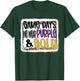 On Gameday Football We Wear Purple And Gold School Spirit T-Shirt - T-Shirt | Forest