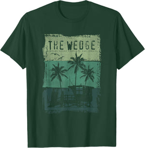 The Wedge Newport Beach California Best Surf Spot T-Shirt - T-Shirt | Forest