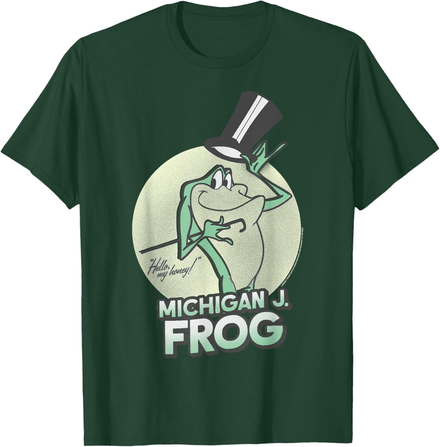 Looney Tunes Michigan J. Frog Classic Cartoon Iconic Logo T-Shirt - T-Shirt | Forest