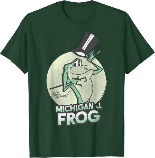 Looney Tunes Michigan J. Frog Classic Cartoon Iconic Logo T-Shirt - T-Shirt | Forest