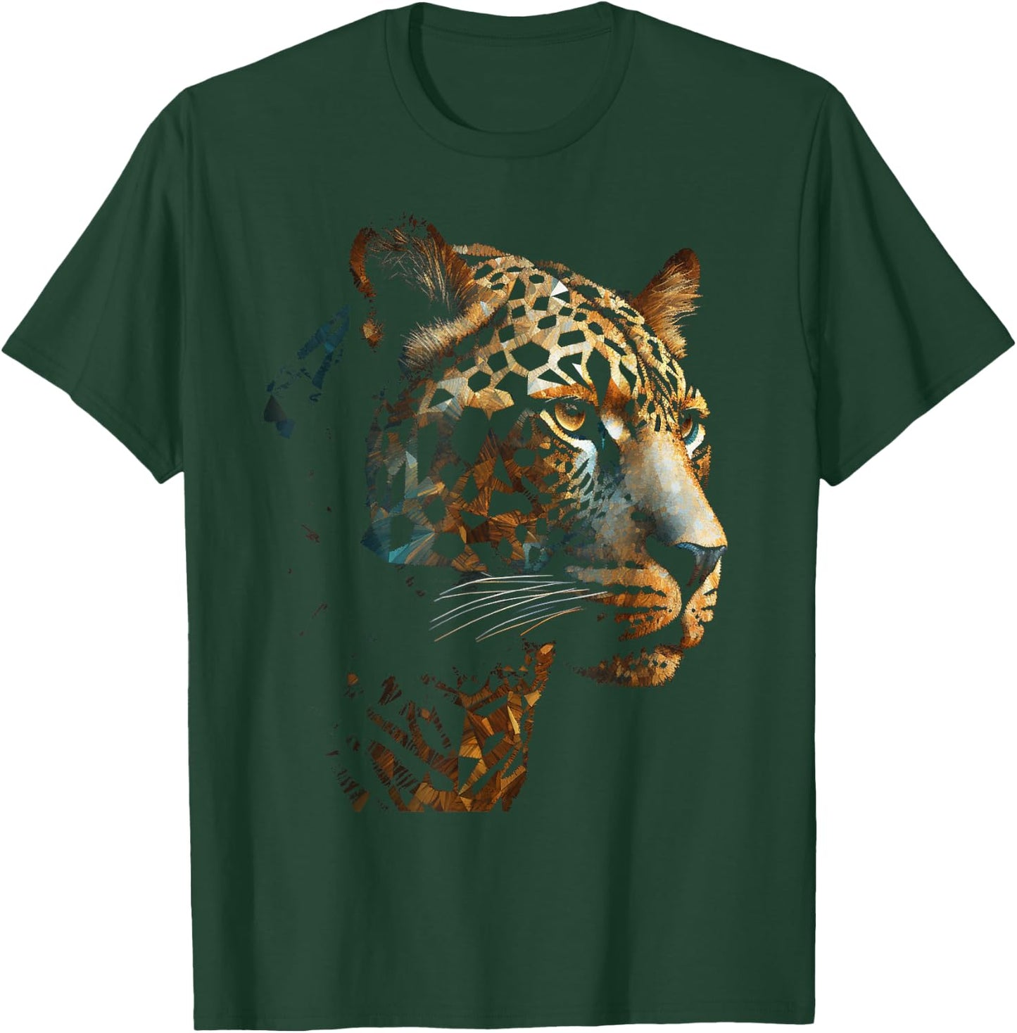 Leopard art - animal leopard T-Shirt - T-Shirt | Forest