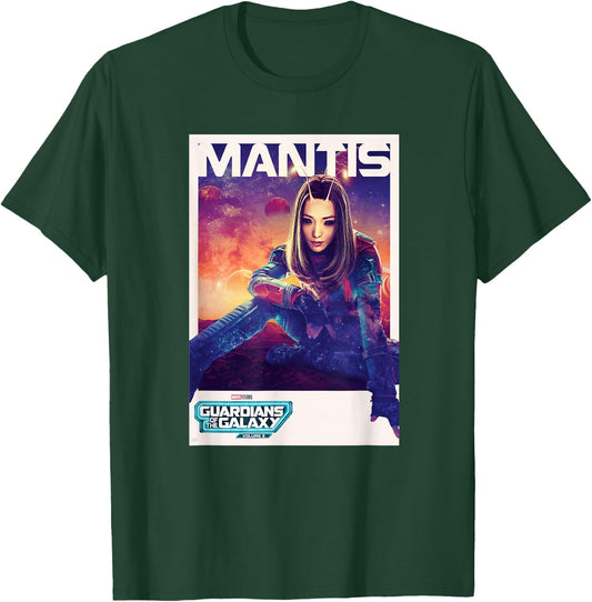 Marvel Guardians of The Galaxy Volume 3 Mantis Poster T-Shirt - T-Shirt | Forest