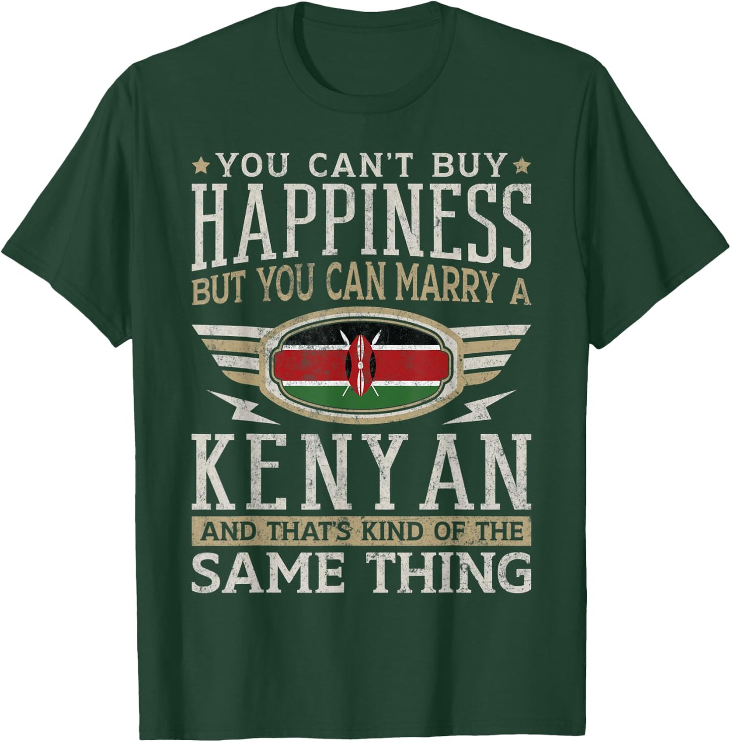 Kenya Flag Proud Kenyans Men & Women T-Shirt - T-Shirt | Forest