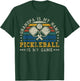 Grandpa Is My Name Pickleball Is My Game Pickleball Grandpa T-Shirt - T-Shirt | Forest