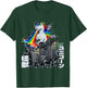 Kaiju Monster Unicorn Rainbow Japan Anime Merch Manga T-Shirt - T-Shirt | Forest