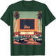 Retro Drive-in Theater Vintage Movies Graphic T-Shirt - T-Shirt | Forest