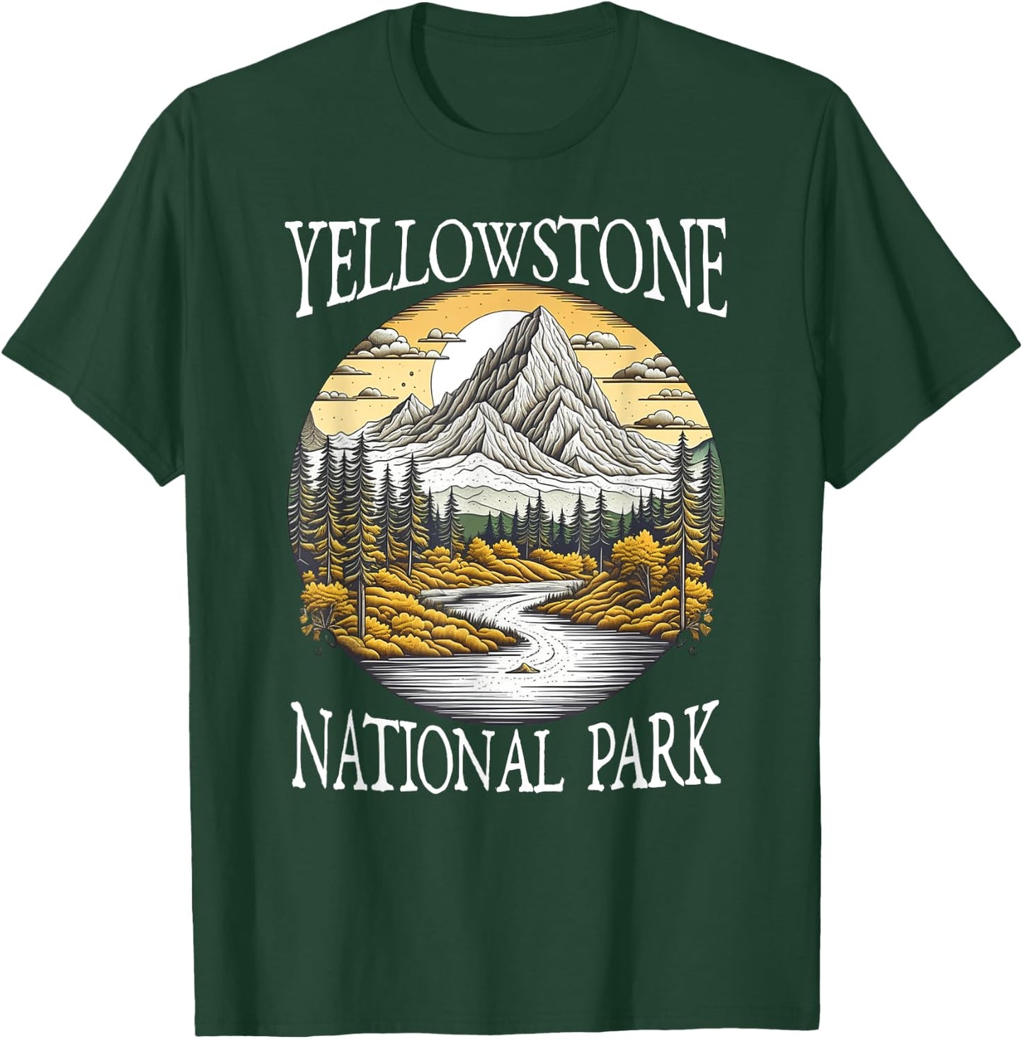 Yellowstone National Park T-Shirt - T-Shirt | Forest